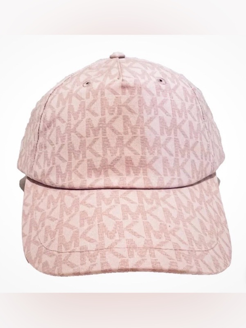 Michael Kors Blush  MK Monogram Baseball Cap. New With Tags.